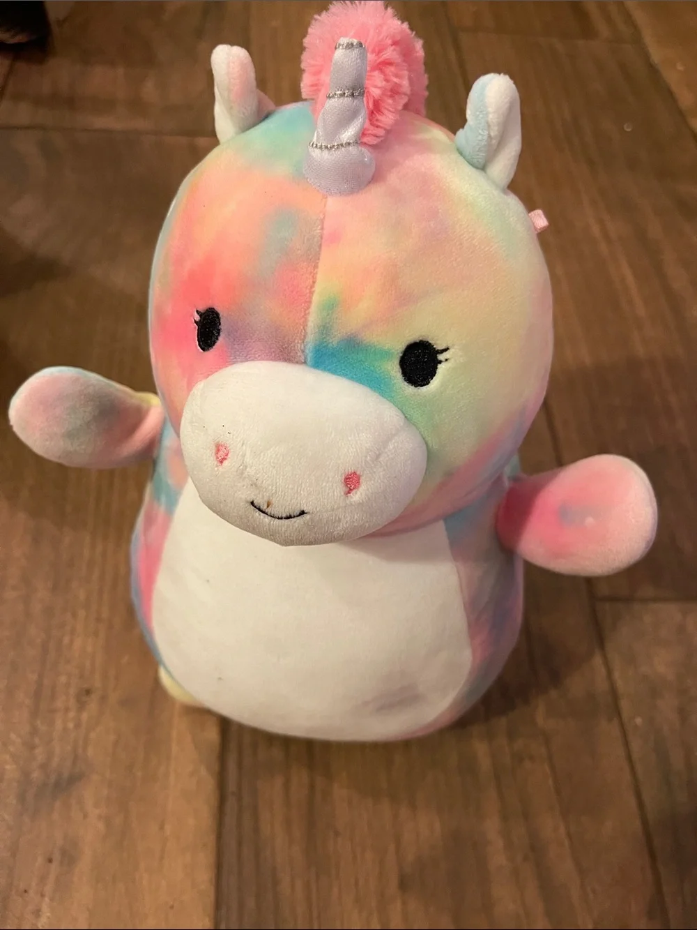 Plush Rainbow Unicorn Squishmallow Stuffed Animal - Soft Multicolor Kids Toy
